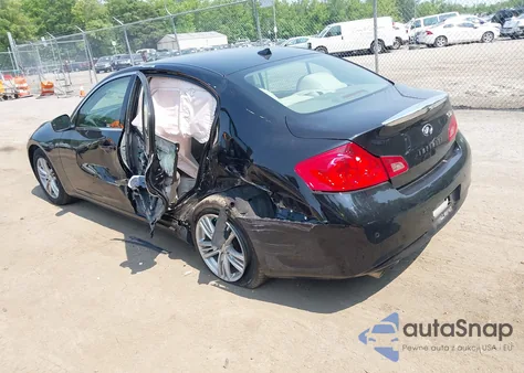 2012 Infiniti G37X from USA, damaged, VIN JN1CV6ARXCM671206